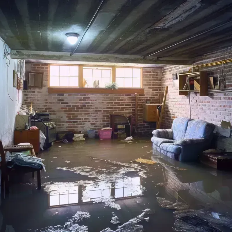 Flooded Basement Cleanup in Pine Bluffs, WY